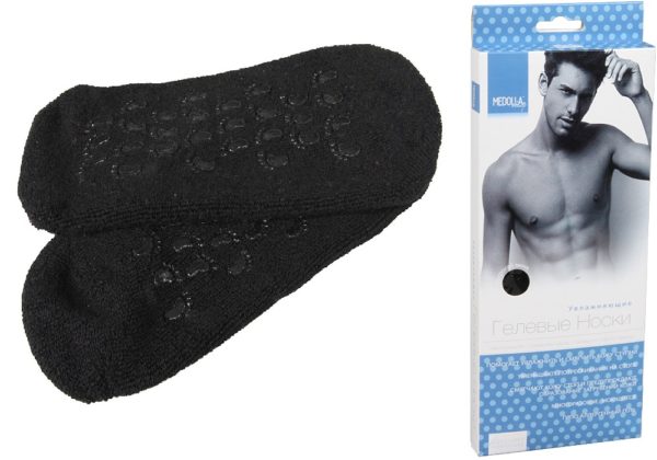 увлажняющие гелевые носки для мужчин Medolla-1240-MNSK-D